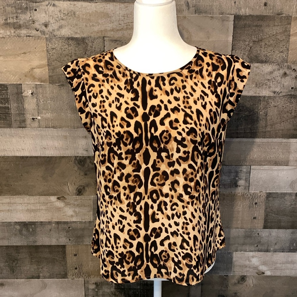 The Limited leopard print top Size S